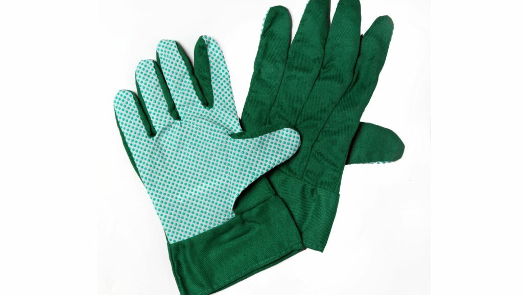 Green Gardening Gloves